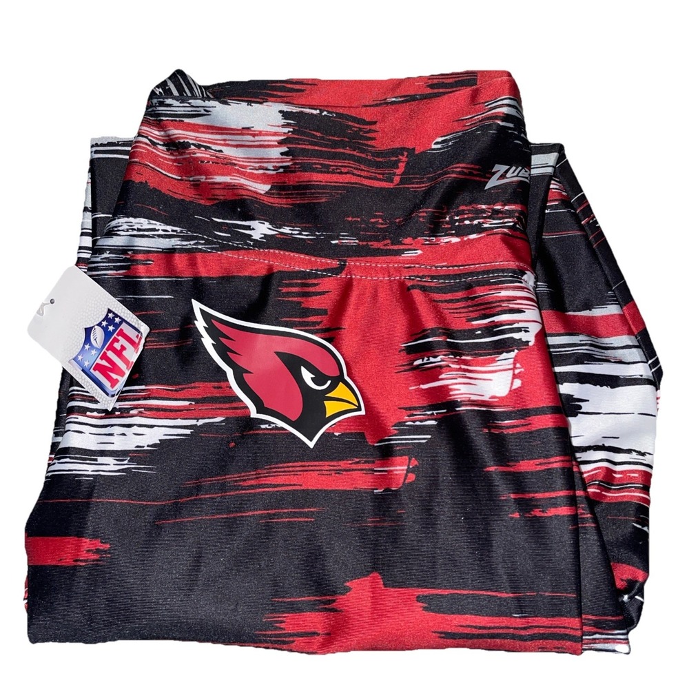 Arizona Cardinals Zubaz Womens XL NFL Football Stretch Leggings Team Apparel